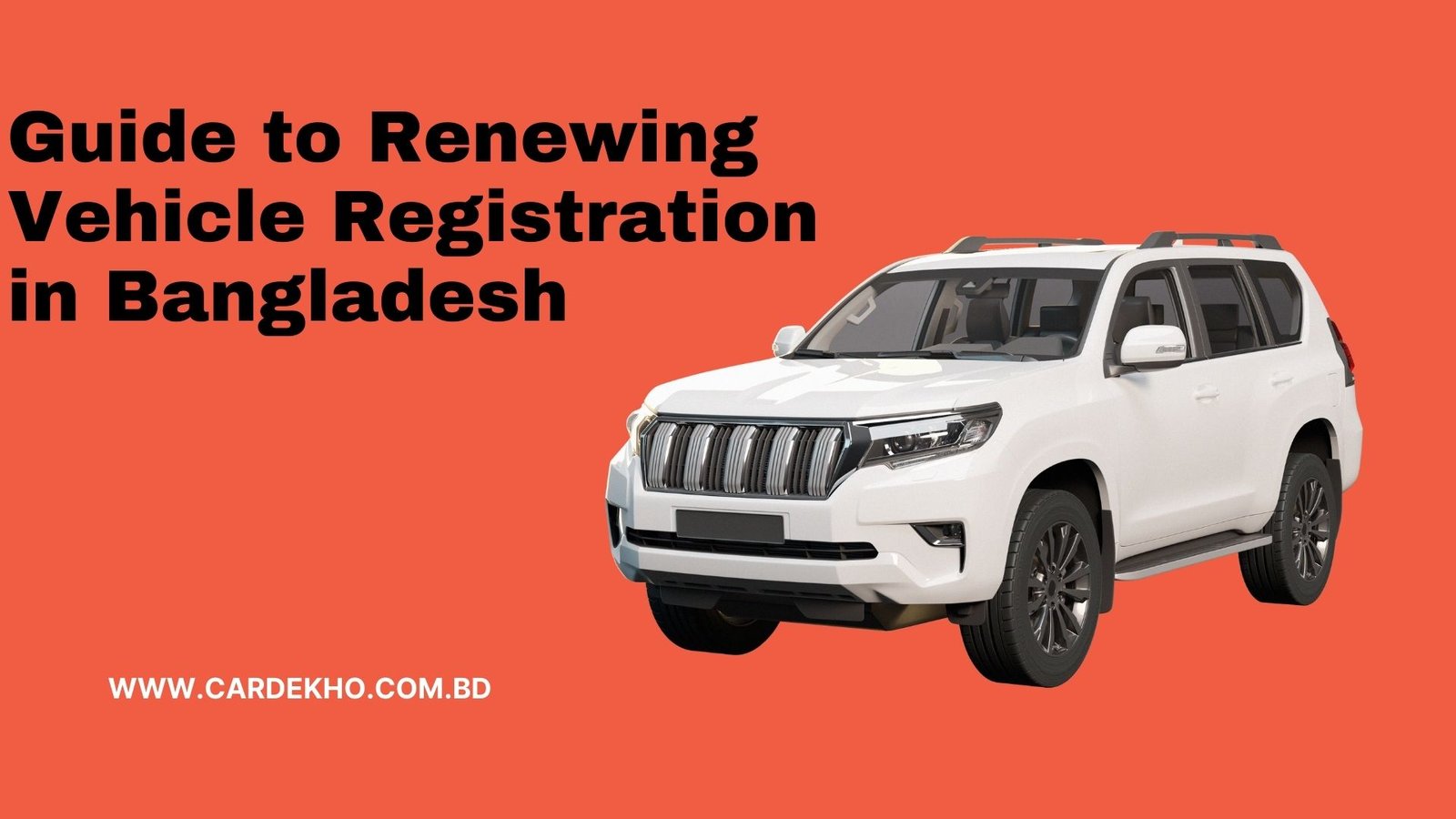Guide to Renewing Vehicle Registration in Bangladesh
